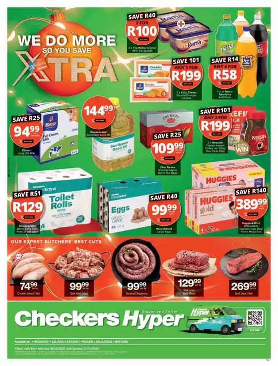 Checkers catalogue in Madadeni | Discounts and promotions | 2025-12-07T00:00:00.000Z - 2025-12-21T00:00:00.000Z