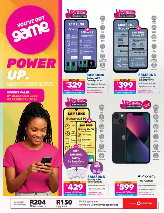 Game catalogue in Lenasia | Special offers for you | 2025-12-09T00:00:00.000Z - 2026-02-05T00:00:00.000Z