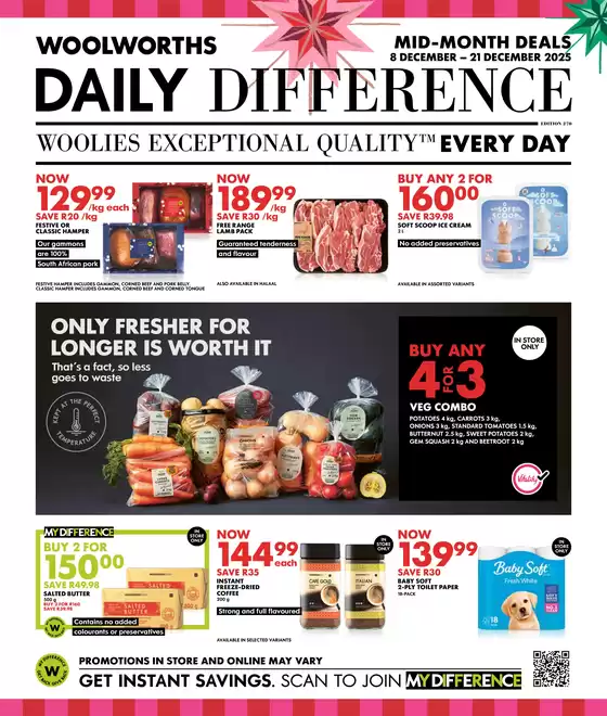 Woolworths catalogue in Randfontein | Catalog Woolworths | 2025-12-08T00:00:00.000Z - 2025-12-21T00:00:00.000Z
