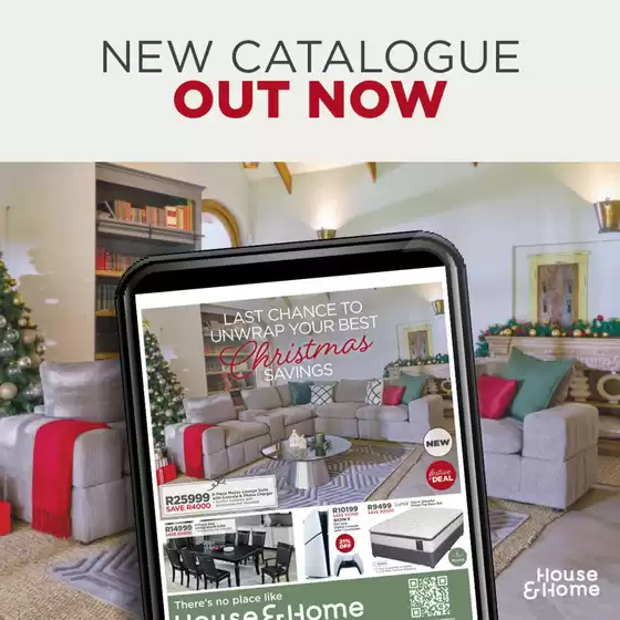 House & Home catalogue in Brackenfell | New offers to discover | 2025-12-09T00:00:00.000Z - 2025-12-23T00:00:00.000Z