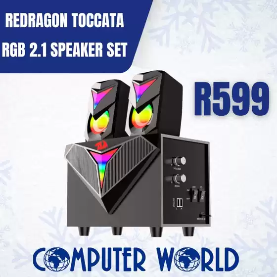 Computer World catalogue in Krugersdorp | Computer World Sale | 2025-12-09T00:00:00.000Z - 2025-12-23T00:00:00.000Z