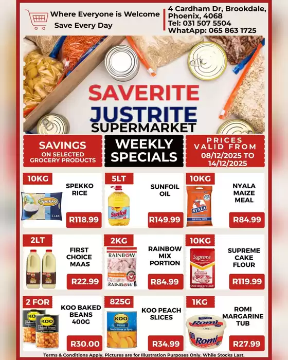 Saverite catalogue in Tonga | Weekly Specials | 2025-12-09T00:00:00.000Z - 2025-12-14T00:00:00.000Z