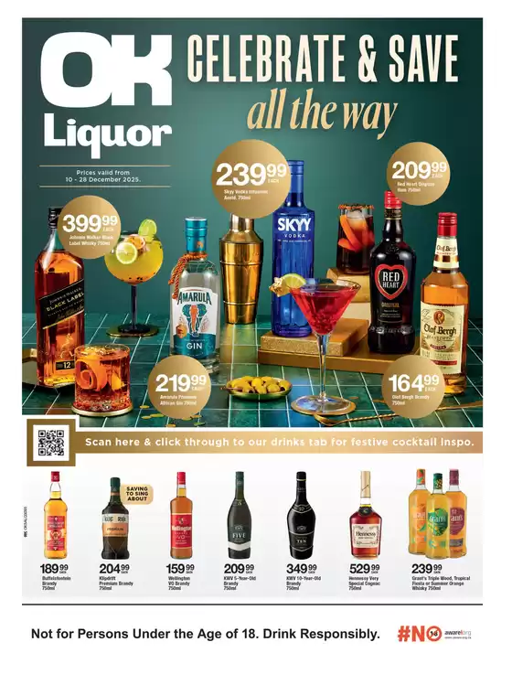 OK Liquor catalogue in Soshanguve | Exclusive deals and bargains | 2025-12-10T00:00:00.000Z - 2025-12-28T00:00:00.000Z