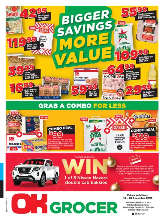 OK Grocer catalogue in Soshanguve | OK Grocer weekly specials | 2025-12-10T00:00:00.000Z - 2025-12-28T00:00:00.000Z