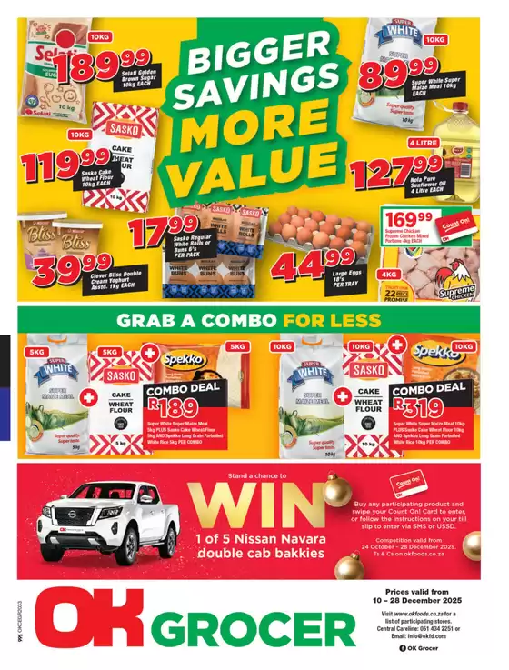 OK Grocer catalogue in Soshanguve | Discover attractive offers | 2025-12-10T00:00:00.000Z - 2025-12-28T00:00:00.000Z