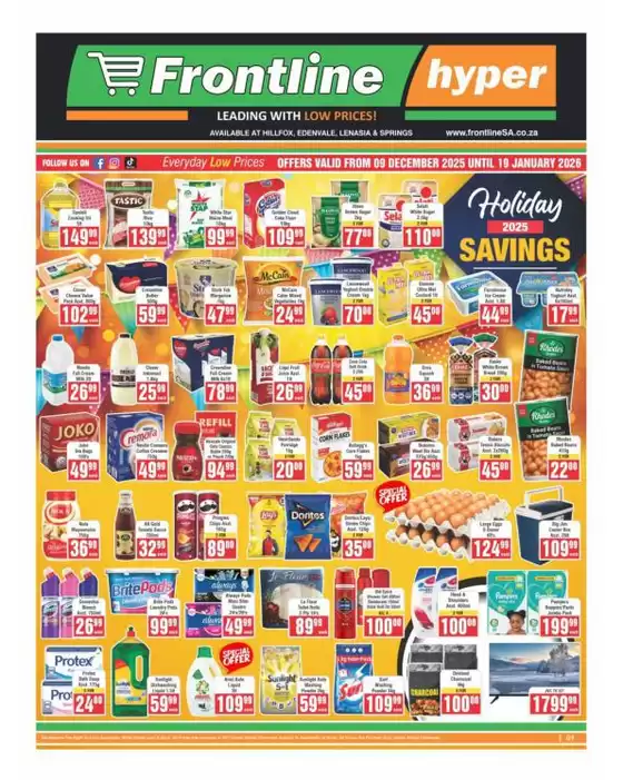 Frontline Hyper catalogue in Kamatsamo | Frontline Hyper weekly specials | 2025-12-09T00:00:00.000Z - 2026-01-19T00:00:00.000Z