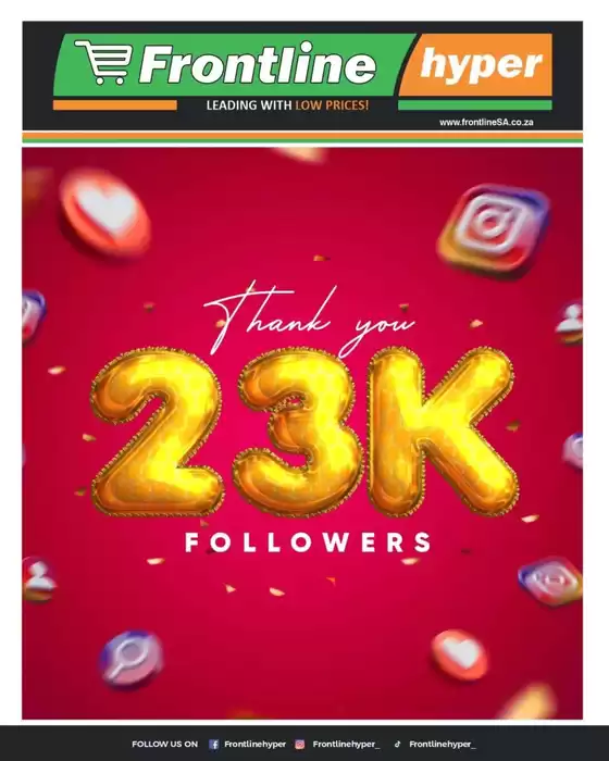 Frontline Hyper catalogue in Kamatsamo | New offers to discover | 2025-12-11T00:00:00.000Z - 2025-12-25T00:00:00.000Z