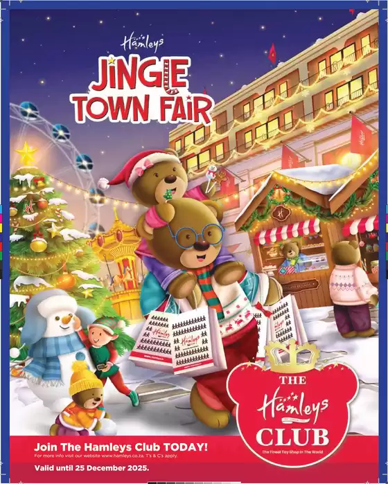 Hamleys catalogue in Klerksdorp | Jingle Town Fair | 2025-12-11T00:00:00.000Z - 2025-12-25T00:00:00.000Z