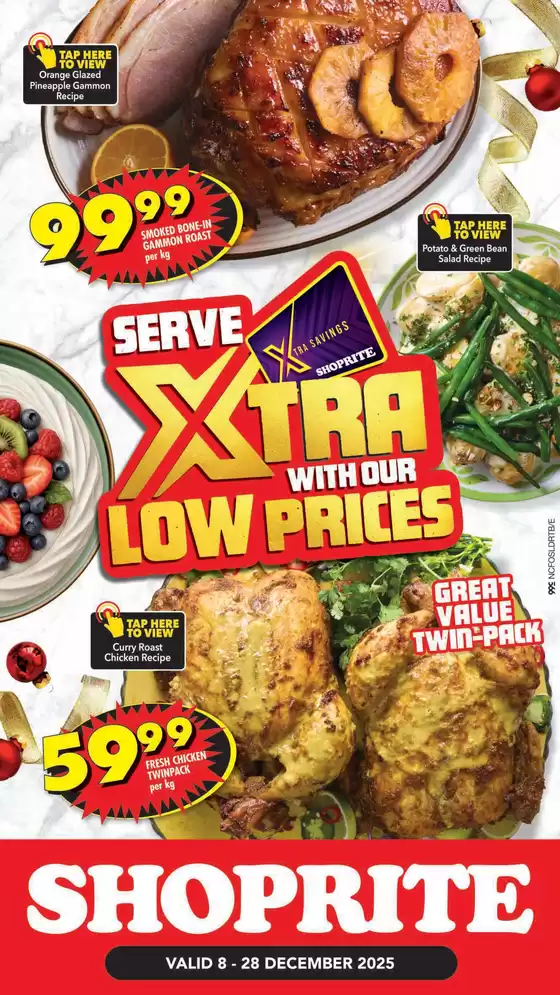 Shoprite catalogue in Klerksdorp | Special offers for you | 2025-12-08T00:00:00.000Z - 2025-12-28T00:00:00.000Z