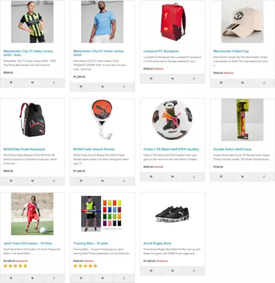 Pro Soccer catalogue in Klerksdorp | Pro Soccer Sale | 2025-12-12T00:00:00.000Z - 2025-12-26T00:00:00.000Z