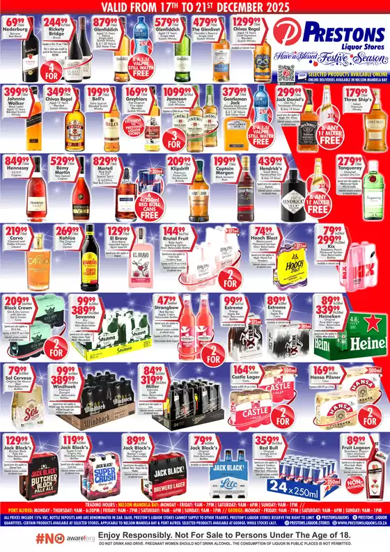 Prestons catalogue in Hartswater | Have A Blessing Festive Season | 2025-12-17T00:00:00.000Z - 2025-12-21T00:00:00.000Z