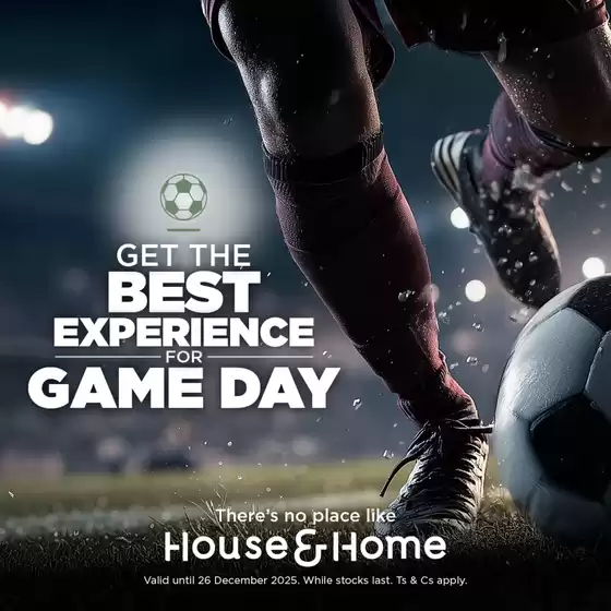 House & Home catalogue | Our best offers for you | 2025-12-24T00:00:00.000Z - 2025-12-26T00:00:00.000Z