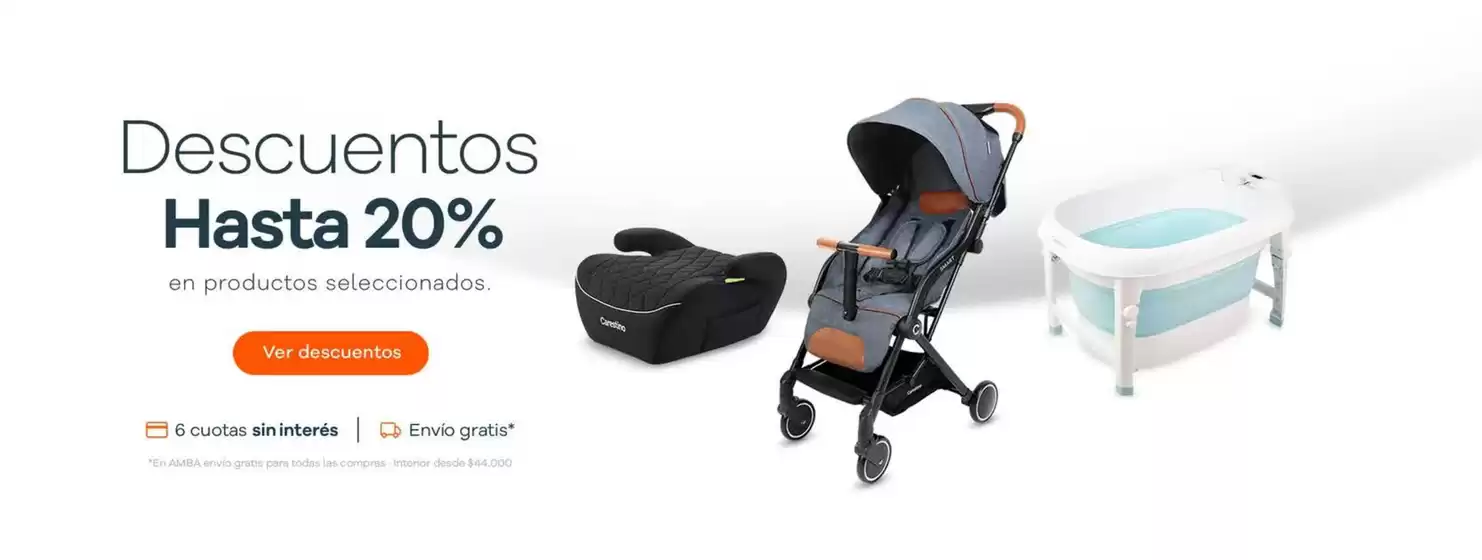 Descuentos hasta 20% off