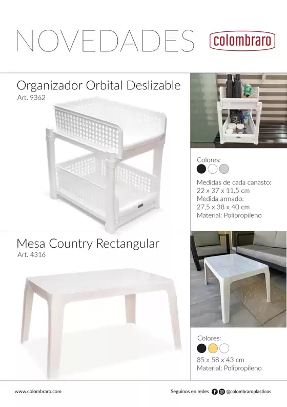 Catálogo Colombraro en Quilmes | Catálogo de novedades | 2025-09-01T00:00:00.000Z - 2025-09-10T00:00:00.000Z