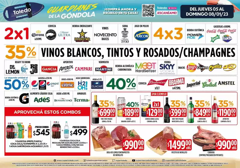 Catálogo Supermercados Toledo | ofertas Supermercados Toledo | 2025-09-02T00:00:00.000Z - 2025-09-16T00:00:00.000Z