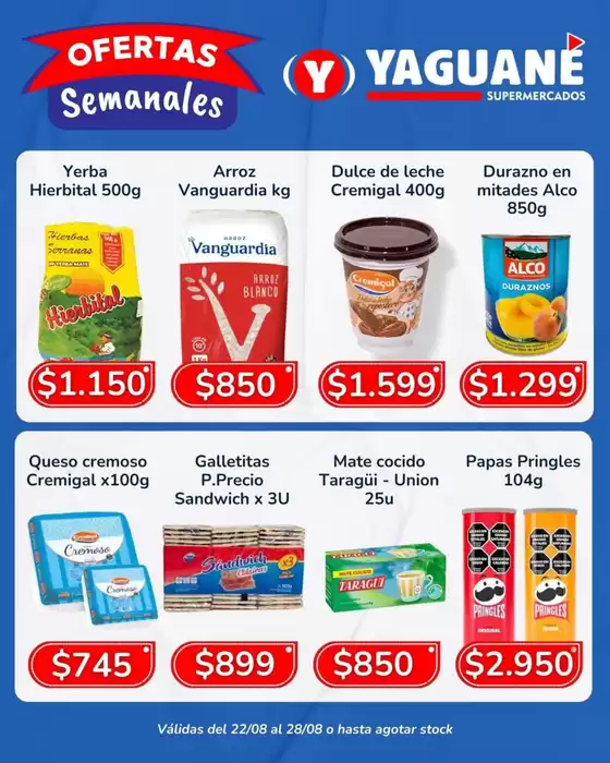 Ofertas Yaguane Supermercados