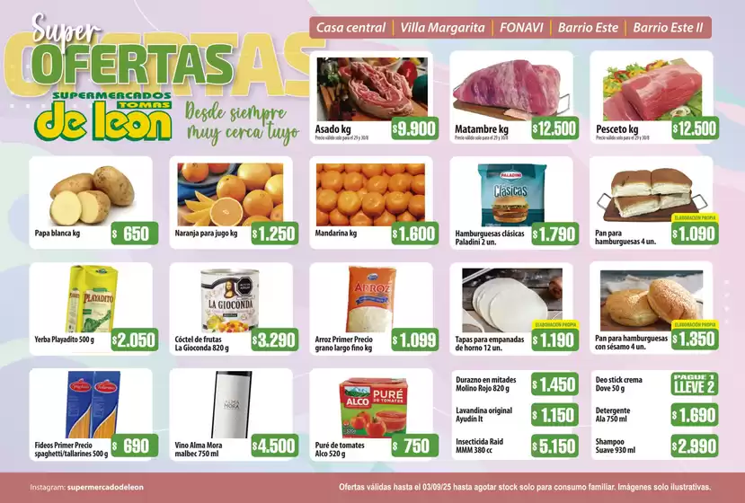 Ofertas Supermercado Tomas de Leon