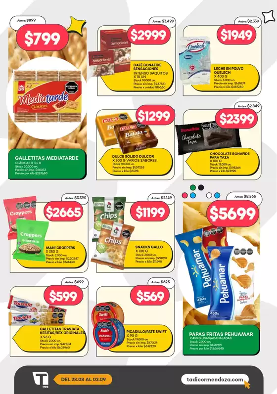 Catálogo Supermercados Tadicor