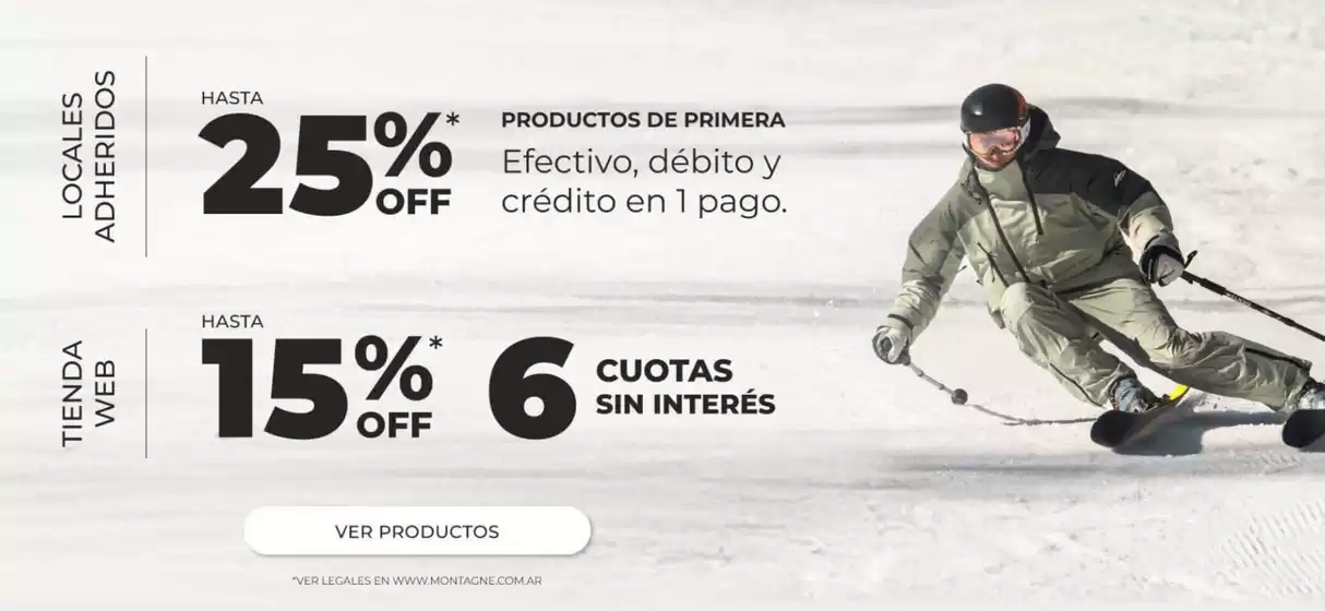 Catálogo Montagne en San Justo (Buenos Aires) | Promoción! | 2025-09-03T00:00:00.000Z - 2025-09-15T00:00:00.000Z