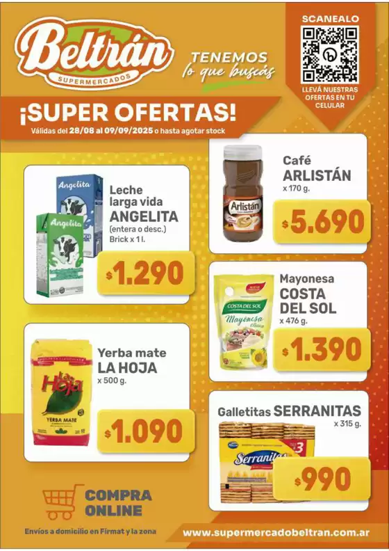 Catálogo Beltrán Supermercados en Villa Devoto | Ofertas y promociones actuales | 2025-09-03T00:00:00.000Z - 2025-09-17T00:00:00.000Z