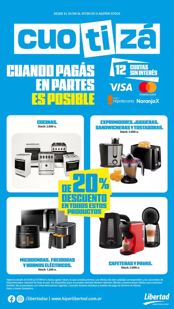 Gran variedad de ofertas