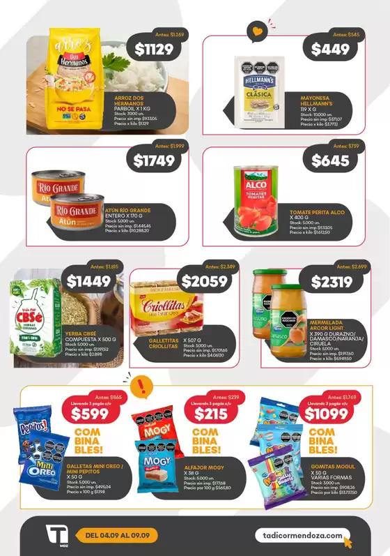 Catálogo Supermercados Tadicor