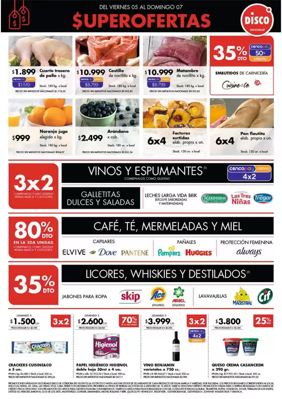 Catálogo Disco en Mar del Plata | Super Oferta CBA 05-09 | 2025-09-04T00:00:00.000Z - 2025-09-07T00:00:00.000Z