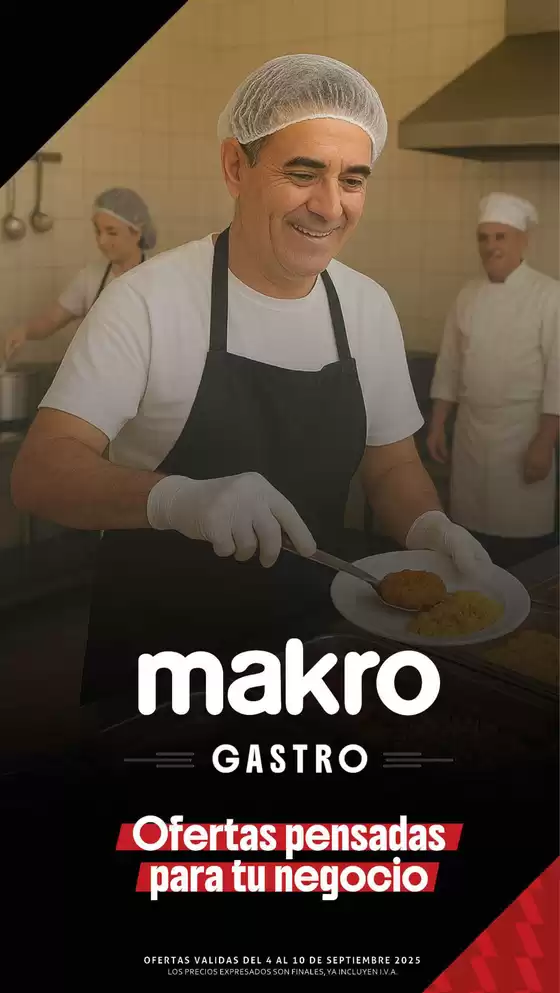 Catálogo Makro en Mar del Plata | Ofertas Gastronómicas | 2025-09-04T00:00:00.000Z - 2025-09-10T00:00:00.000Z