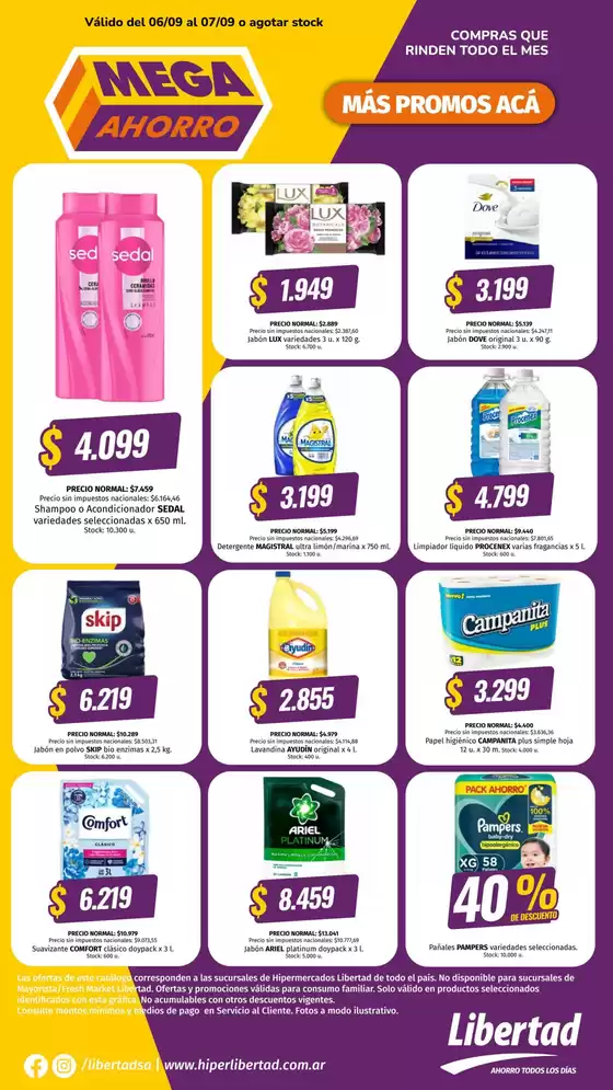 Promociones actuales