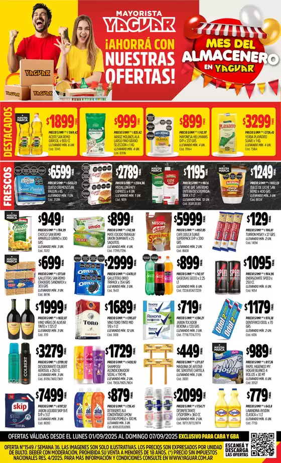 Ofertas Supermercados Yaguar