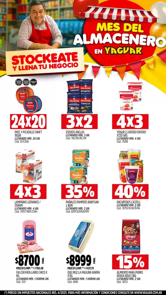 Ofertas Supermercados Yaguar
