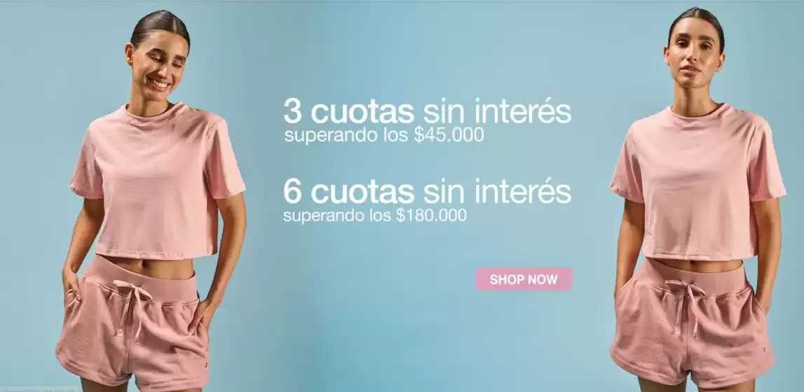 3 y 6 cuotas sin interes!!