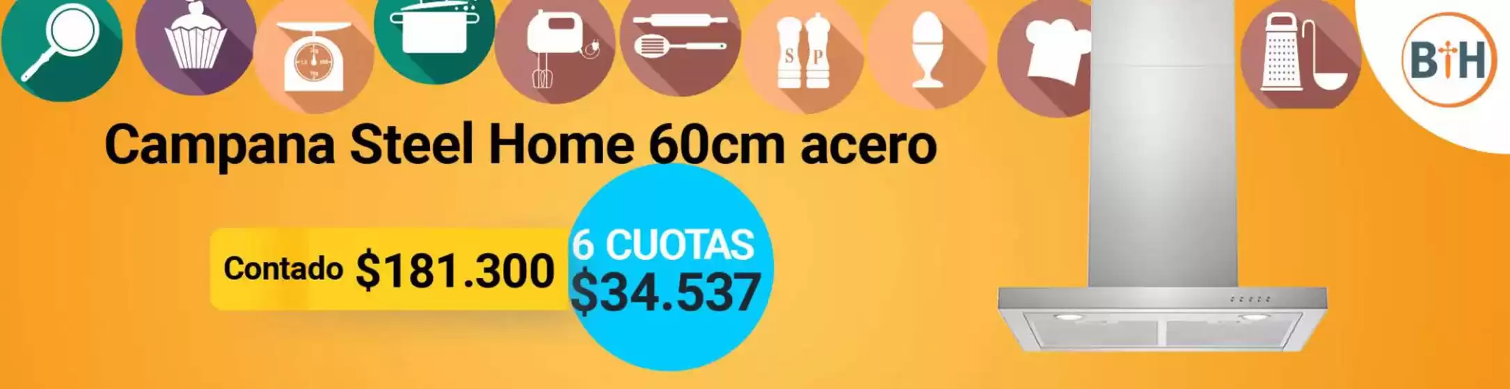 Catálogo Belgrano Hogar en Castelar | Campana Steel Home | 2025-09-10T00:00:00.000Z - 2025-09-26T00:00:00.000Z
