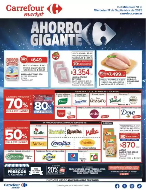Ofertas principales para ahorradores