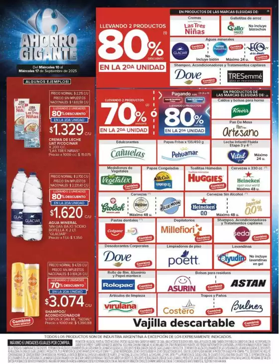Ofertas principales para ahorradores