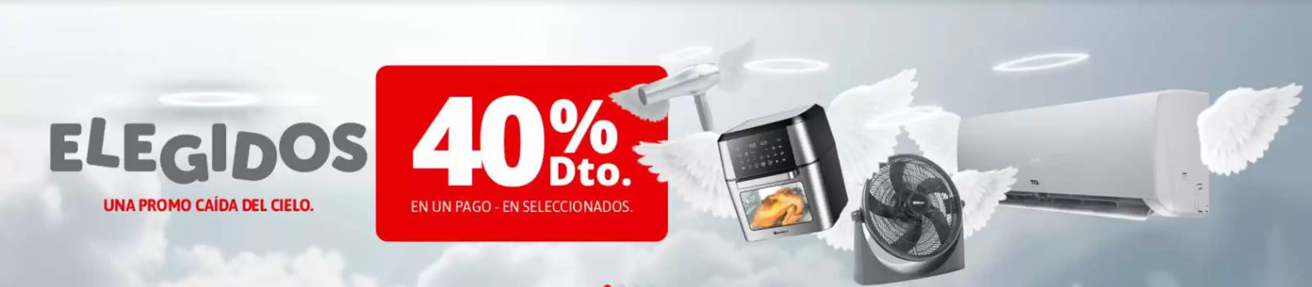 Hasta 40% dto