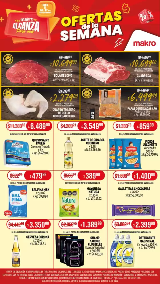 Ofertas semanales