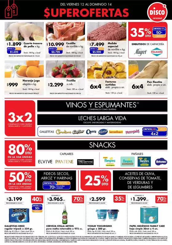 Catálogo Disco en Valentín Alsina | Ofertas | Córdoba | 2025-09-12T00:00:00.000Z - 2025-09-14T00:00:00.000Z