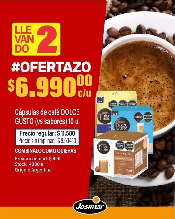Catálogo Josimar en Buenos Aires | Gangas y ofertas actuales | 2025-09-13T00:00:00.000Z - 2025-09-27T00:00:00.000Z