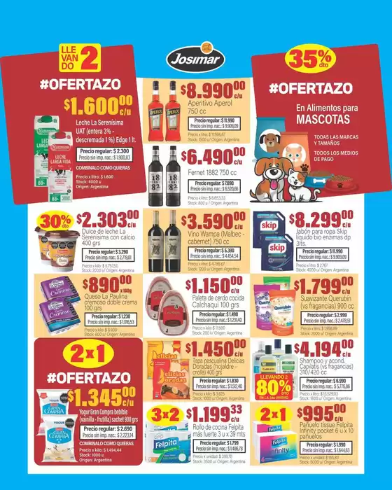 Ofertas principales para todos los clientes