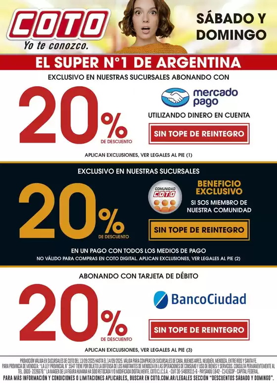 Catálogo Coto en Buenos Aires | Coto Afiche Descuento | 2025-09-13T00:00:00.000Z - 2025-09-27T00:00:00.000Z