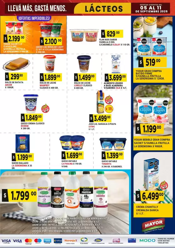 Catálogo Supermercados Mayor en Valentín Alsina | Gran variedad de ofertas | 2025-09-13T00:00:00.000Z - 2025-09-27T00:00:00.000Z