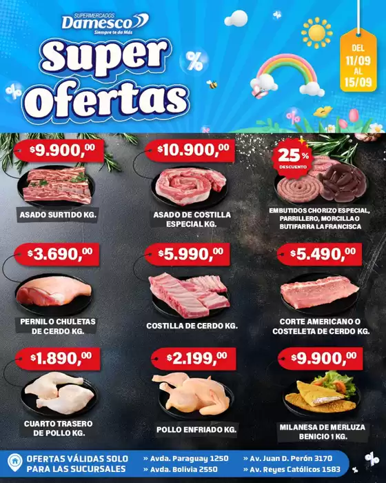Ofertas Supermercados Damesco