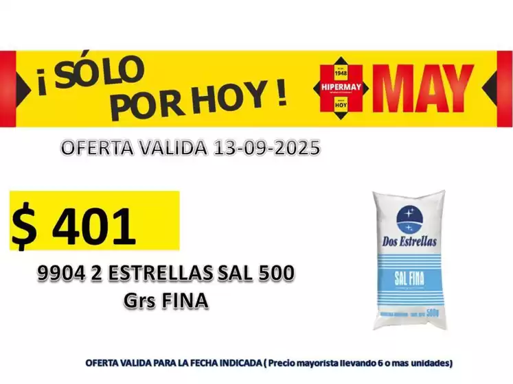 Catálogo Hiper May | Ofertas y promociones actuales | 2025-09-15T00:00:00.000Z - 2025-09-29T00:00:00.000Z