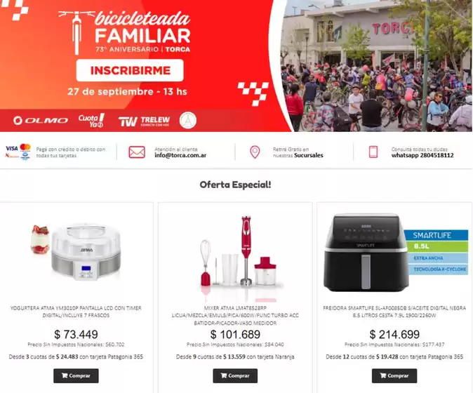 Catálogo Torca Hogar en Morón | Promoción! | 2025-09-15T00:00:00.000Z - 2025-09-30T00:00:00.000Z