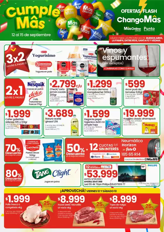 Catálogo Punto Mayorista | Cumple Mas!! | 2025-09-15T00:00:00.000Z - 2025-09-15T00:00:00.000Z
