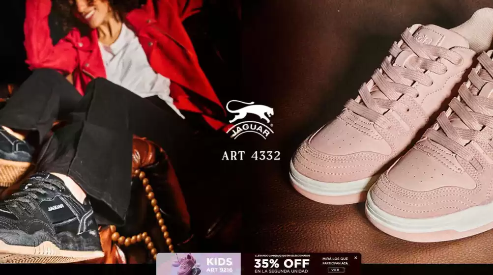 Catálogo Jaguar Shoes en Recoleta | Promoción! 35% off | 2025-09-16T00:00:00.000Z - 2025-09-28T00:00:00.000Z