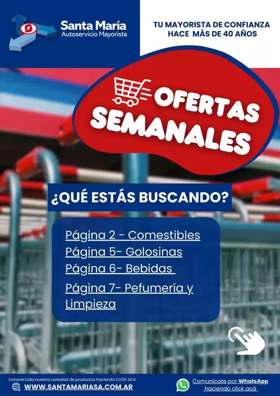 Catálogo Santa Maria en Quilmes | Ofertas Santa Maria | 2025-09-15T00:00:00.000Z - 2025-09-20T00:00:00.000Z