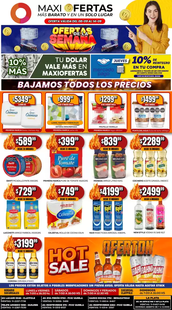 Catálogo Maxi Ofertas en Avellaneda (Buenos Aires) | Ofertas Maxi Ofertas | 2025-09-16T00:00:00.000Z - 2025-09-30T00:00:00.000Z