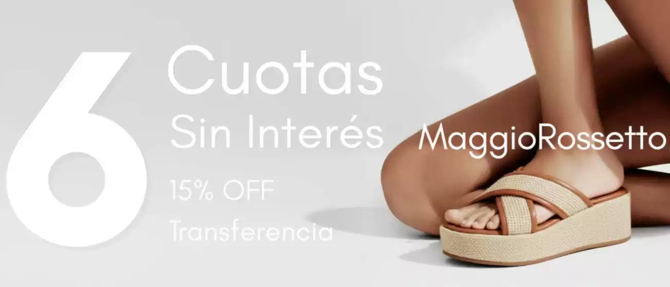6 cuotas sin interes!!